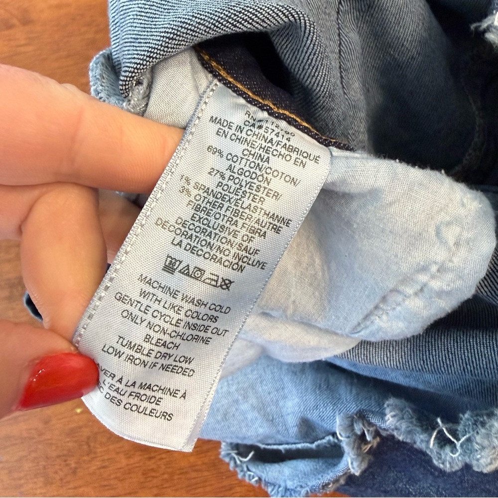 True Religion Dark Blue Denim western belted denim dress mini size small - Picture 8 of 12